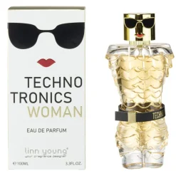 Eau de parfum femme Linn Young Technotronics flacon silhouette 100ml