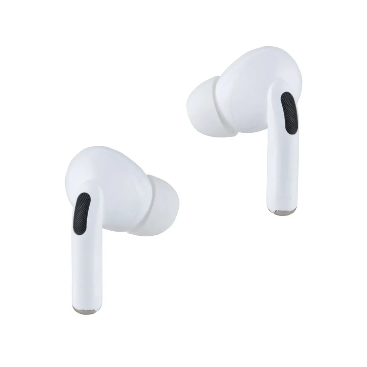 Ecouteurs bluetooth écran tactile blanc 6x2,5xH4,5cm