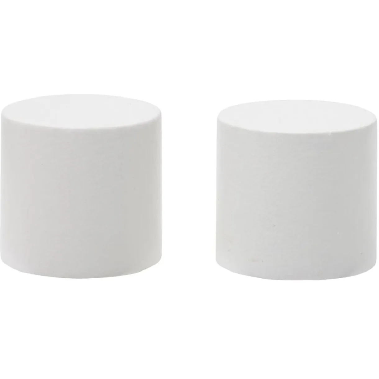 Embout de tringle forme bouchon en bois blanc Ø20mm x2 < Gifi Discount