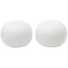 Embout de tringle forme galet en bois blanc Ø28mm x2 < Gifi Best