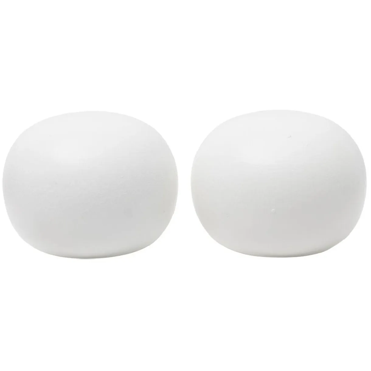 Embout de tringle forme galet en bois blanc Ø28mm x2 < Gifi Best