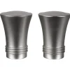 Embout pour tringle à rideaux x2 couleur métal nickel < Gifi Discount