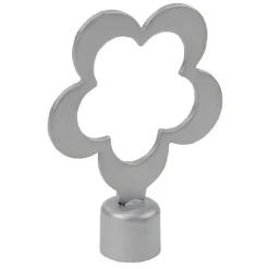 Embout tringle à rideau Ø16 mm métal forme fleur gris mat x2 < Gifi Hot