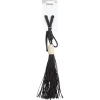 Embrasse coton bois et lien cuir