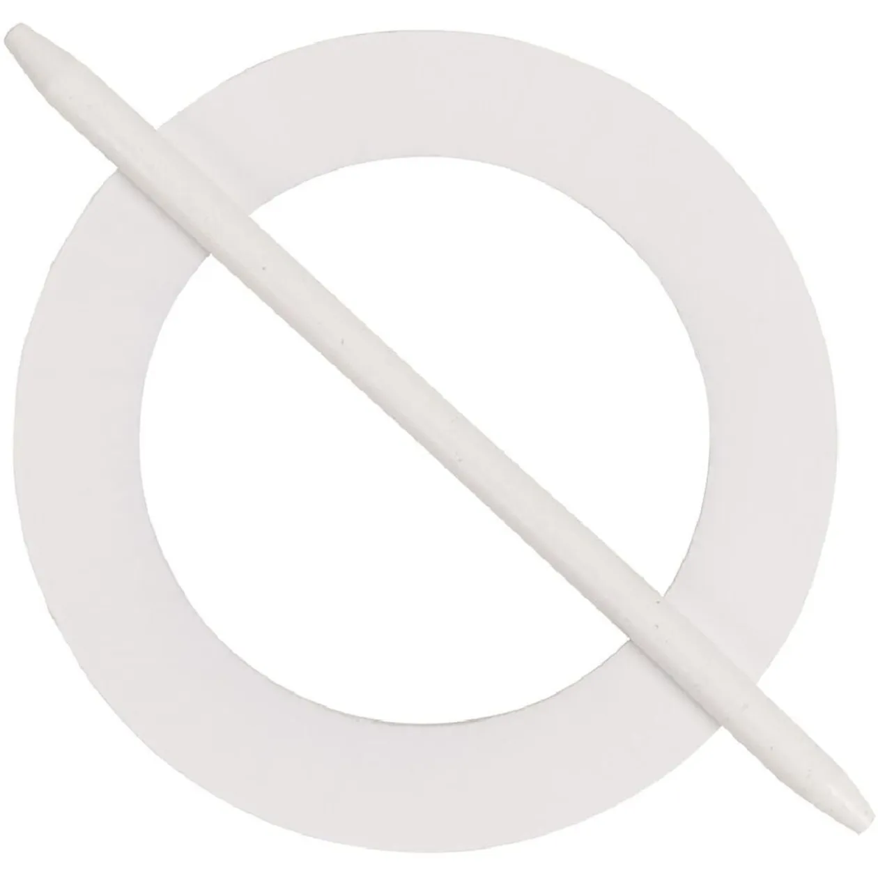 Embrasse ronde bois blanc