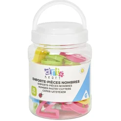 Emporte pièce pour pâte à modeler chiffre ou lettre < Gifi Hot