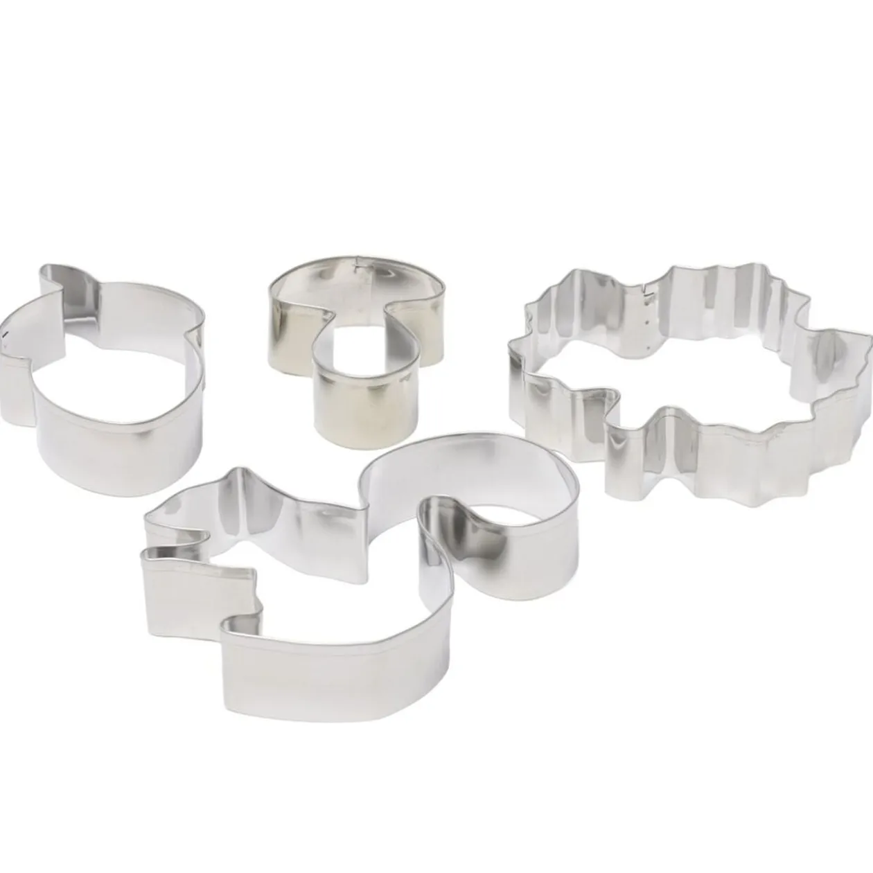Emporte-pièce x4 forme automne inox