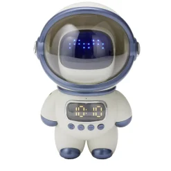 Enceinte bluetooth réveil multifonction astronaute