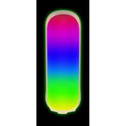 Enceinte lumineuse RGB 2X5W rechargeable Ø8cmx22,4cm < Gifi Clearance