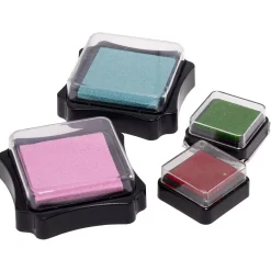 Encreur vert rouge et rose x3 < Gifi Outlet