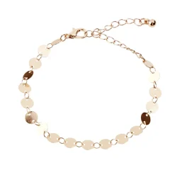 Ensemble montre et bracelet femme rose gold et beige < Gifi Hot