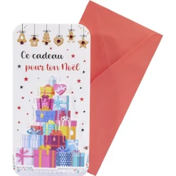 Enveloppe cadeau porte-billets (10 modèles)
