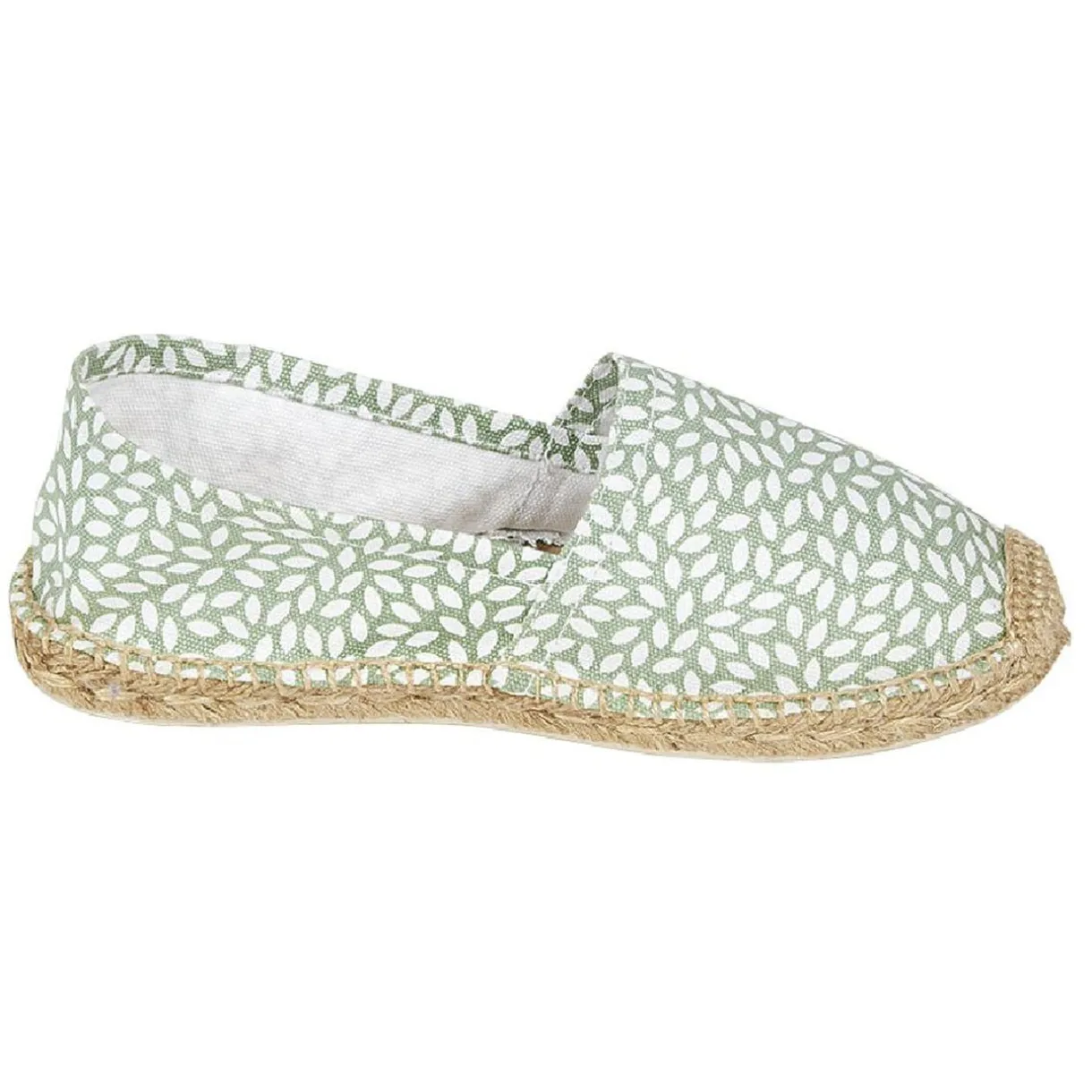 Espadrilles Femme imprimé vert et blanc T36/40 < Gifi New
