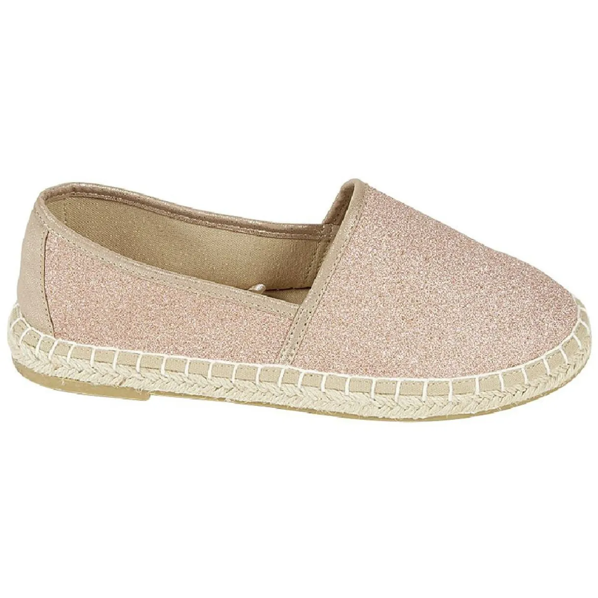 Espadrilles Femme rose pailleté T36/40 < Gifi Sale