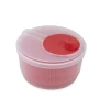 Essoreuse à salade 2,5L plastique rouge Ø20xH14cm < Gifi Online