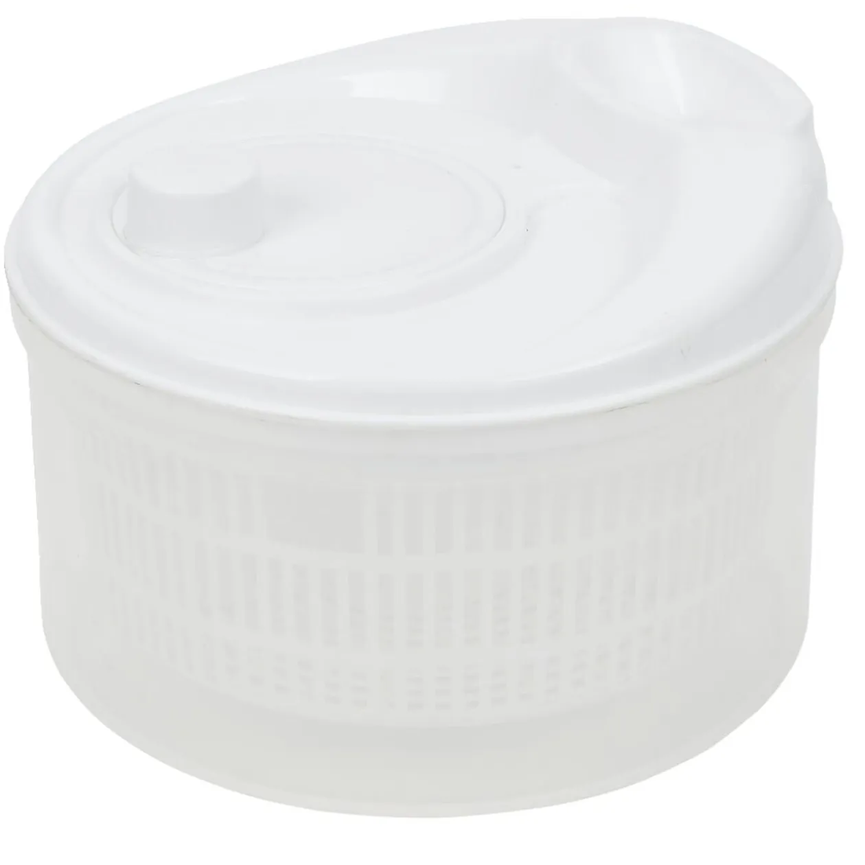 Essoreuse à salade plastique blanc 4,5l