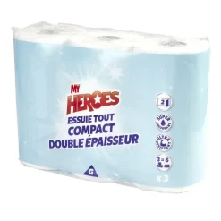 Essuie tout compact double épaisseur x 3 < Gifi Best