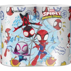 Essuie tout Spidey 75 feuilles 3 plis 2 rouleaux