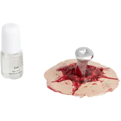 Fausse cicatrice Halloween en latex L19xl10cm < Gifi Discount