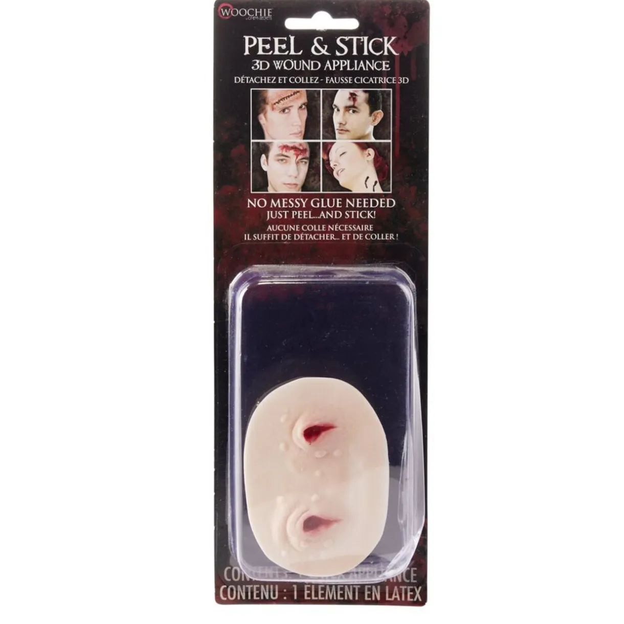 Fausse cicatrice Halloween latex (3 modèles) < Gifi
