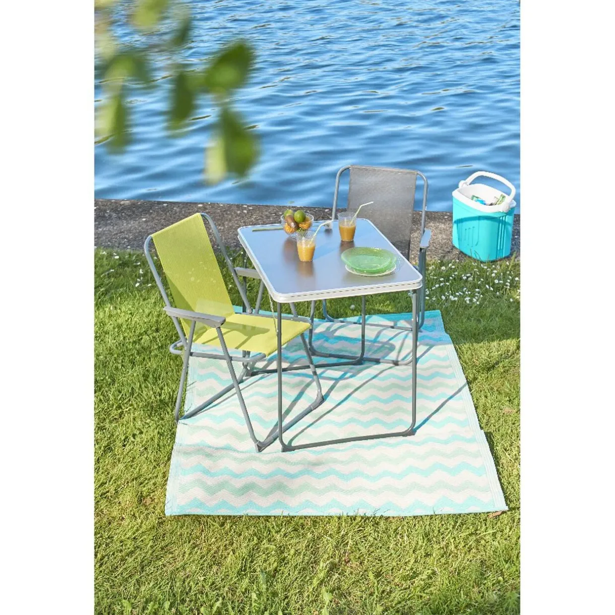 Fauteuil de camping pliant gris < Gifi Sale