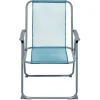 Fauteuil de camping pliant métal et textilène bleu < Gifi Outlet