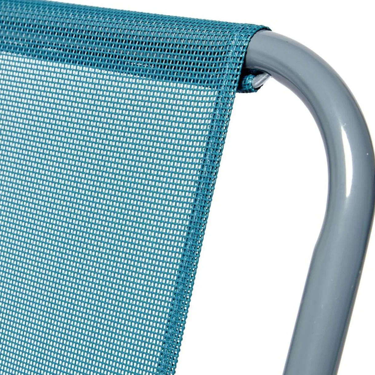 Fauteuil de camping pliant métal et textilène bleu < Gifi Outlet