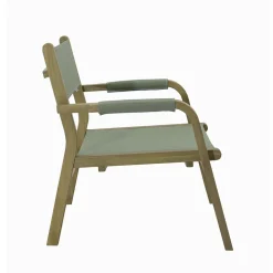 Fauteuil de jardin Bali acacia vert H72cm