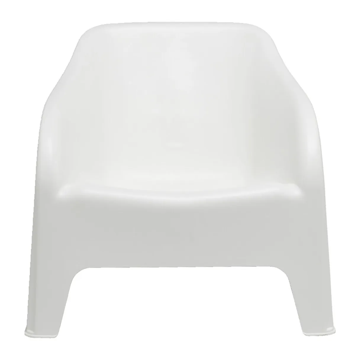 Fauteuil de jardin Gary plastique blanc 80xP77xH70cm < Gifi New