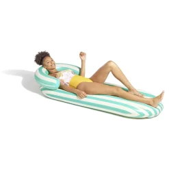 Fauteuil gonflable à rayures 180x65cm - 3 modèles