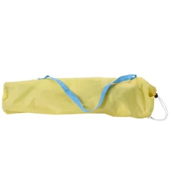 Fauteuil pêcheur enfant pliable Bluey métal et polyester jaune 59x39xH62cm