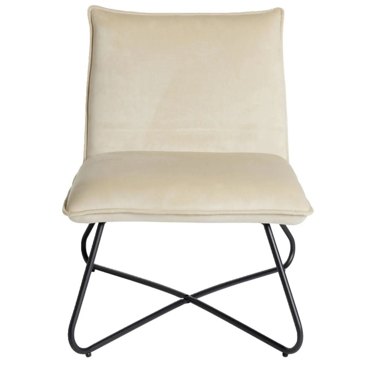 Fauteuil relax papillon beige L61xP77xH78cm < Gifi Hot