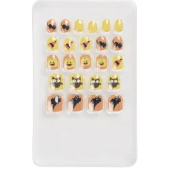 Faux ongles enfant fille x24 motif Halloween (2 modèles) < Gifi New