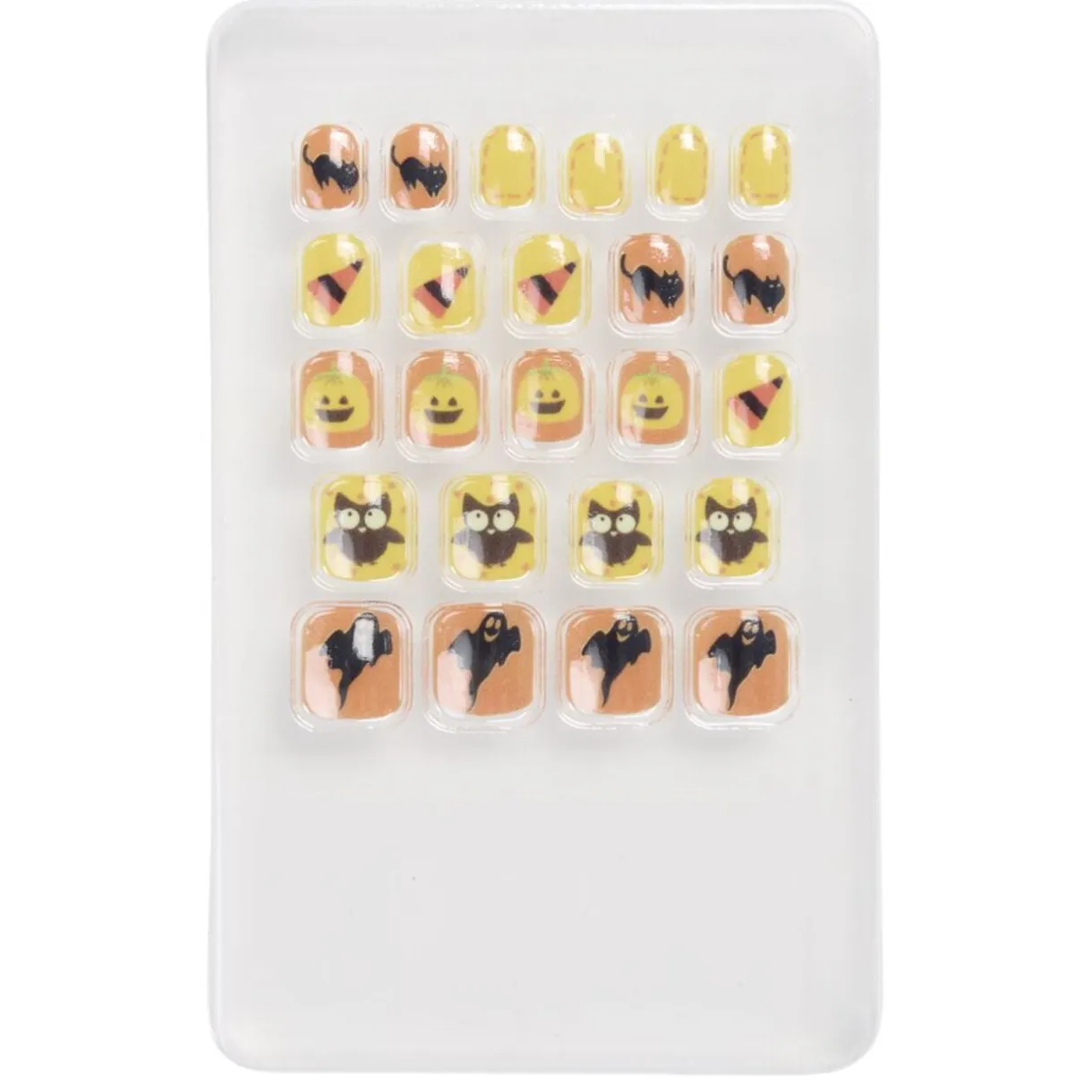 Faux ongles enfant fille x24 motif Halloween (2 modèles) < Gifi New