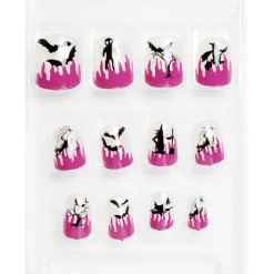 Faux ongles en plastique x12