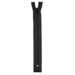 Fermeture à glissière noire L18cm