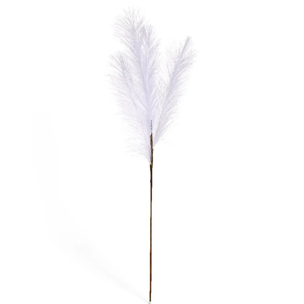 Feuillage artificiel herbe de la pampa blanc H91cm