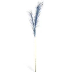 Feuillage artificiel herbe de la pampa bleu H91cm < Gifi