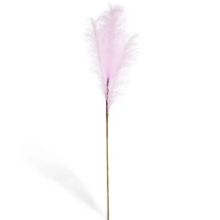 Feuillage artificiel herbe de la pampa rose ou violet H91cm < Gifi