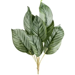 Feuillage artificiel vert calathea tiges Ø22xH40cm < Gifi Clearance
