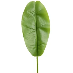 Feuille artificielle bananier vert L117cm < Gifi Outlet