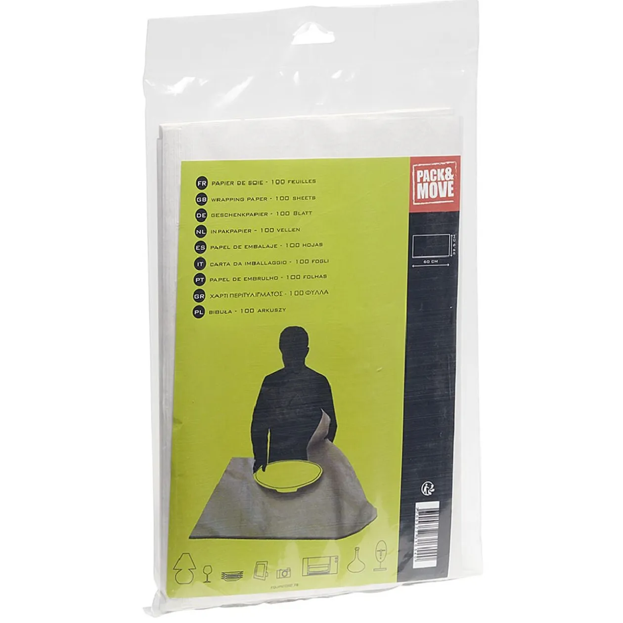 Feuille papier de soie x100