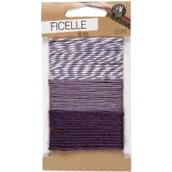 Ficelle violet 3x 2m < Gifi Hot