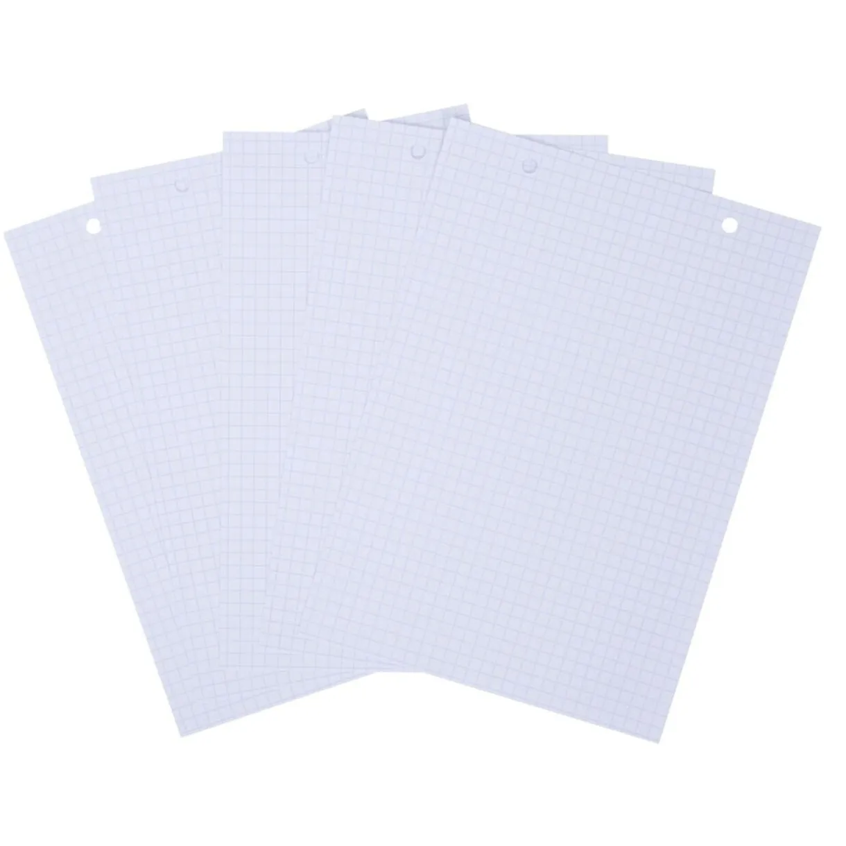 Fiche bristol perforée petits carreaux 14,8x21cm x50 < Gifi Clearance