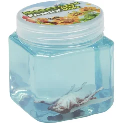 Figurine dans un pot de gélatine