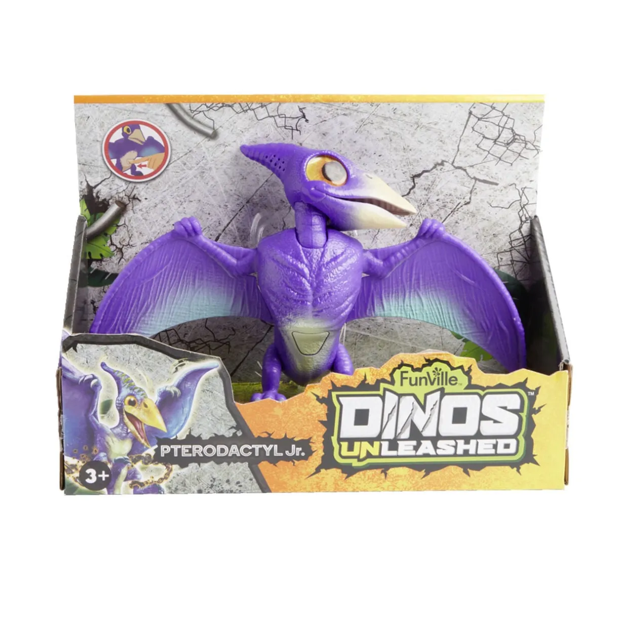 Figurine dinosaure bébé marche et rugit - 3 modèles < Gifi Online