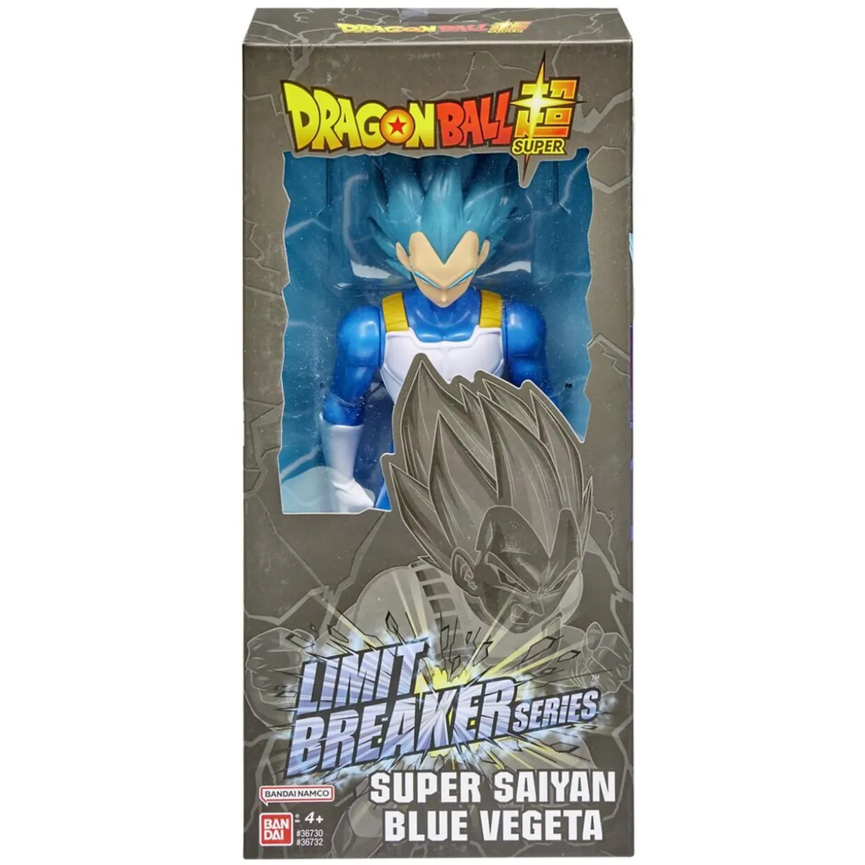 Figurine géante collection DBZ Super Saiyan Végéta bleu H30cm
