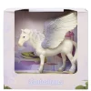 Figurine licorne ou griffon créature fantastique blanc 14x4,5xH10cm (2 modèles)