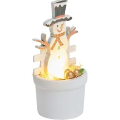 Figurine lumineuse dans pot - 4 modèles