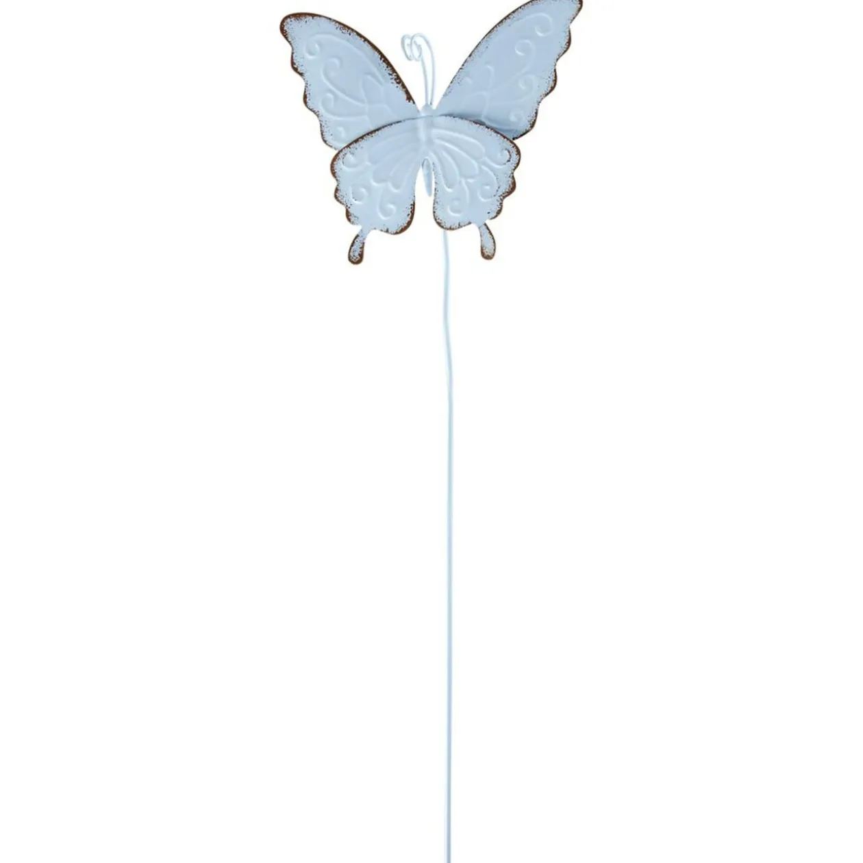 Figurine à planter métal papillon H56cm (3 modèles)